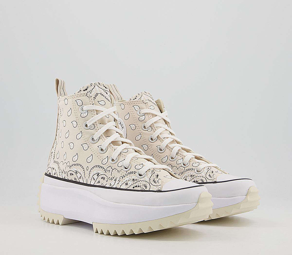 Converse Runstar Hike Trainers Converse Runstar Hike Trainers Natural Ivory White Black Paisley