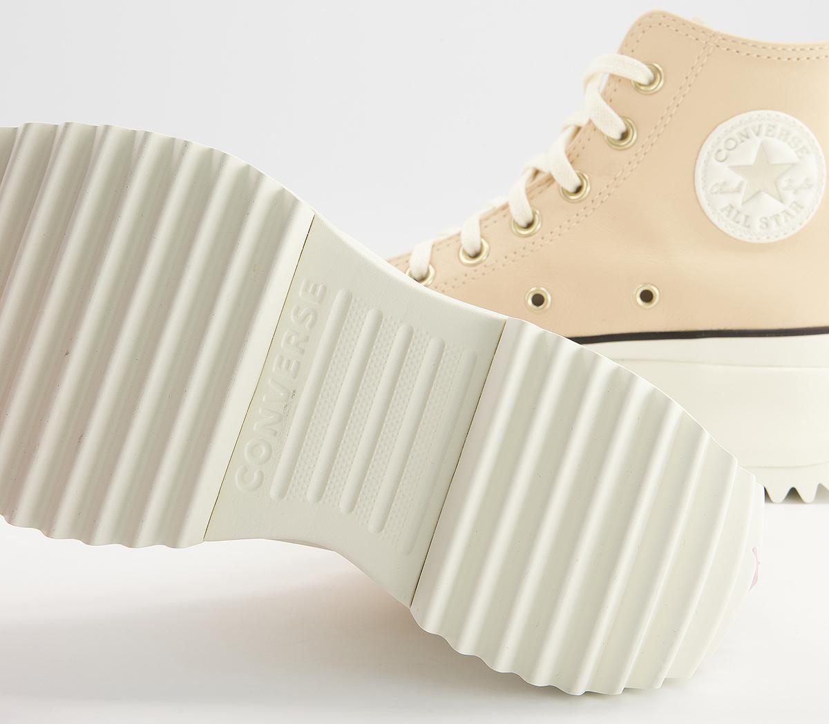 Converse Run Star Hike Platform Trainers Converse Run Star Hike Platform Trainers Cream Mono