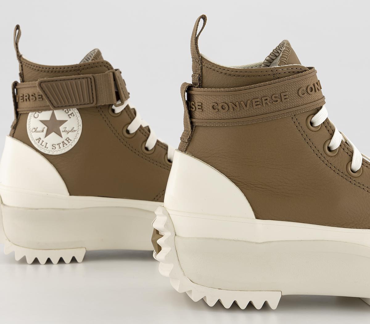 Converse Run Star Hike Platform Trainers Converse Run Star Hike Platform Trainers Sand Dune Egret Egret