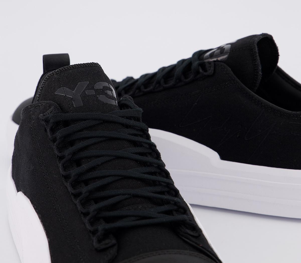 adidas Y-3 Y-3 Yuben Low Trainers Black White Unisex Sports