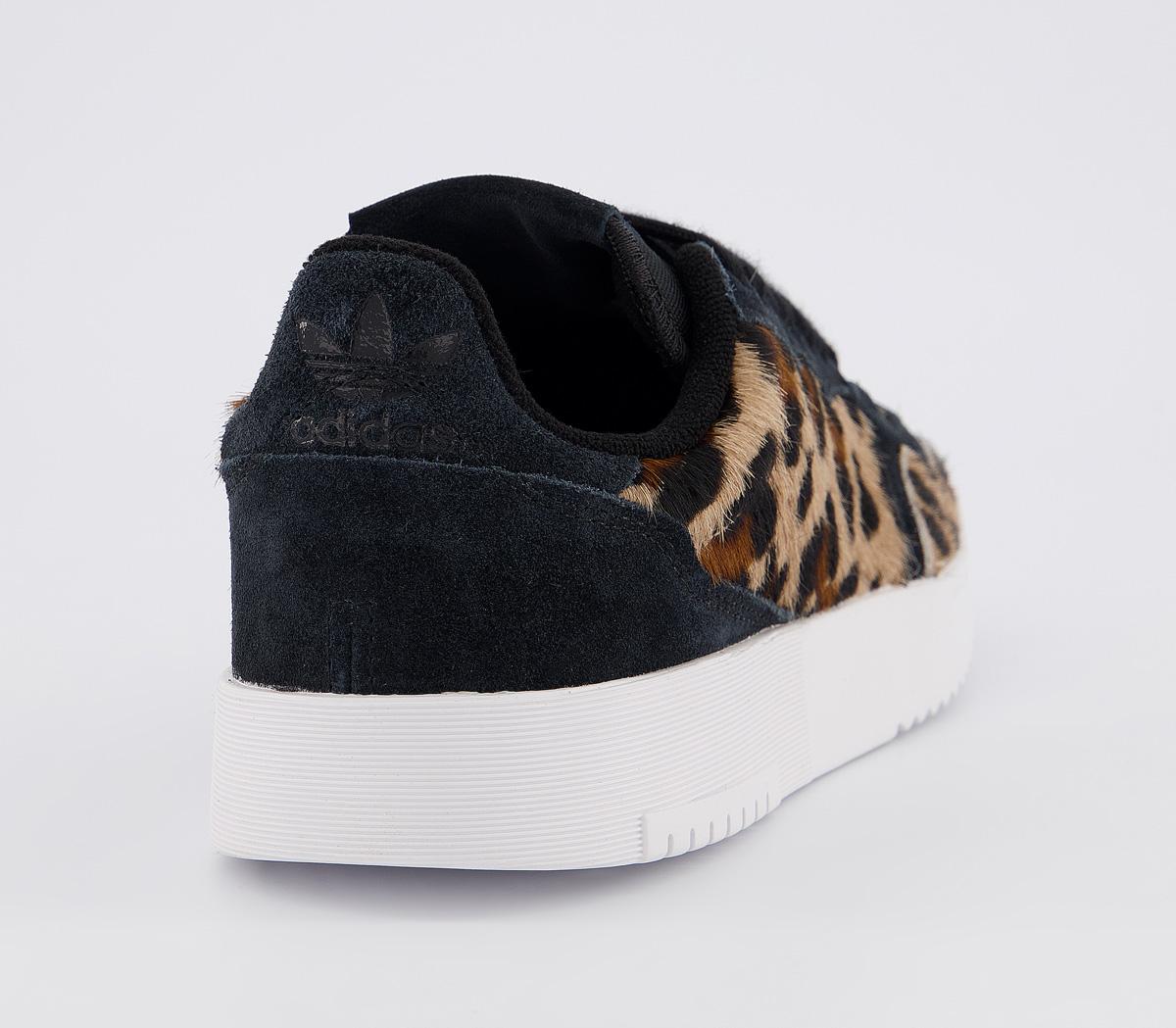 adidasSupercourt TrainersBlack Raw Desert Leopard
