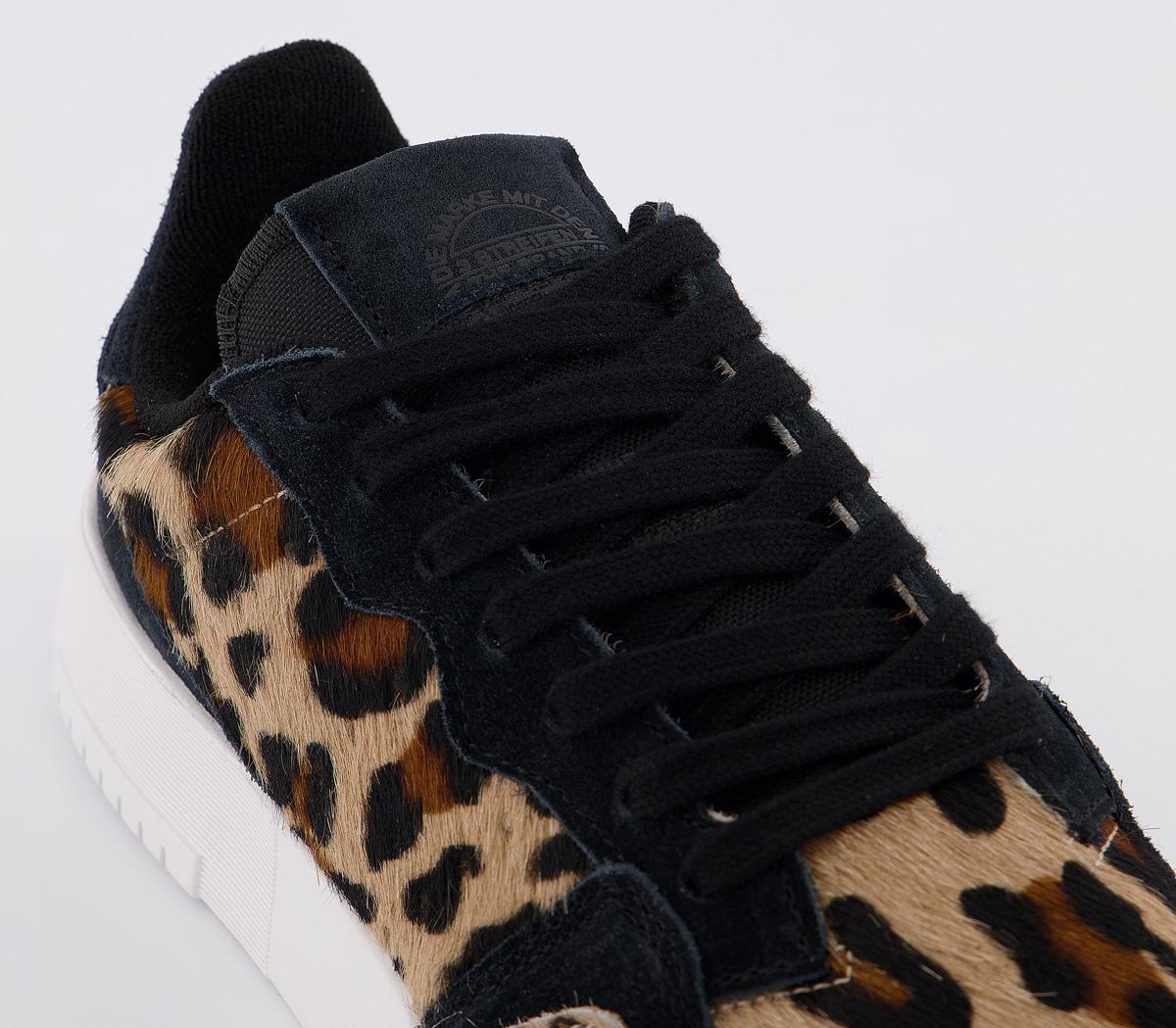 adidasSupercourt TrainersBlack Raw Desert Leopard