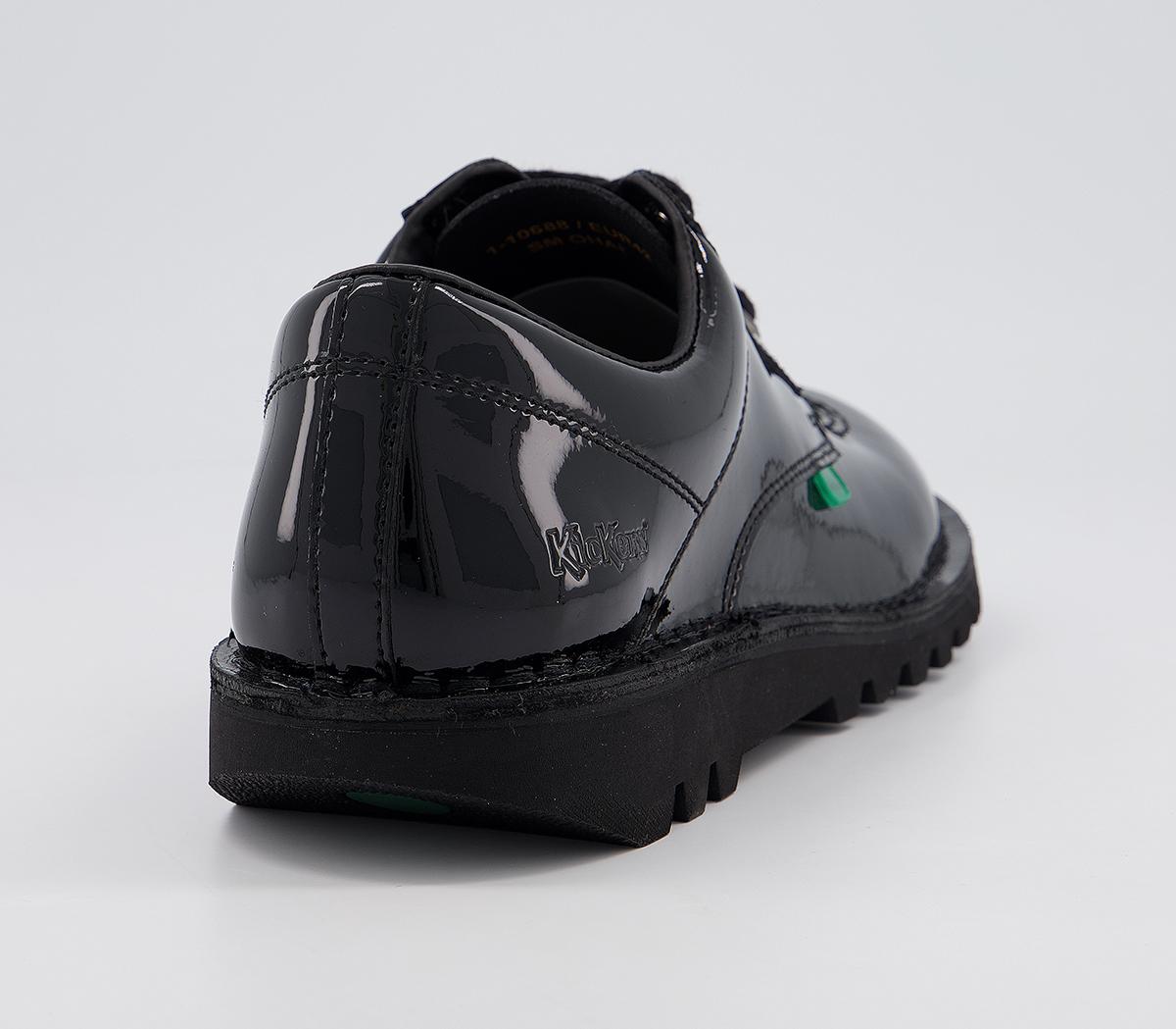 KickersKick Lo KickersKick Lo Black Patent