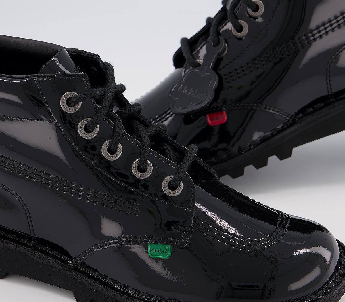 KickersKick Hi BootsBlack Patent