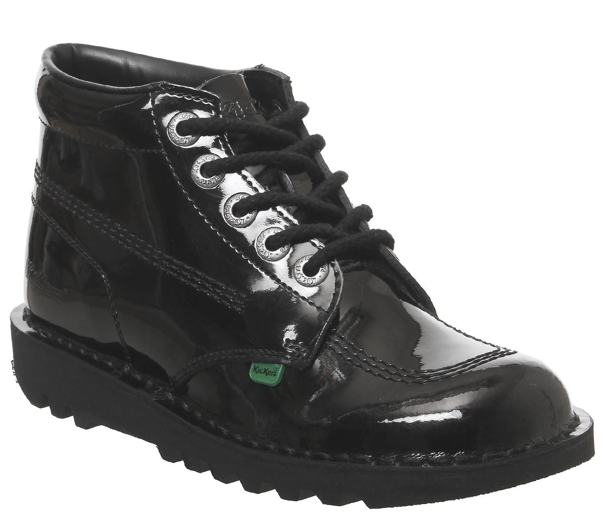 KickersKick Hi BootsBlack Patent