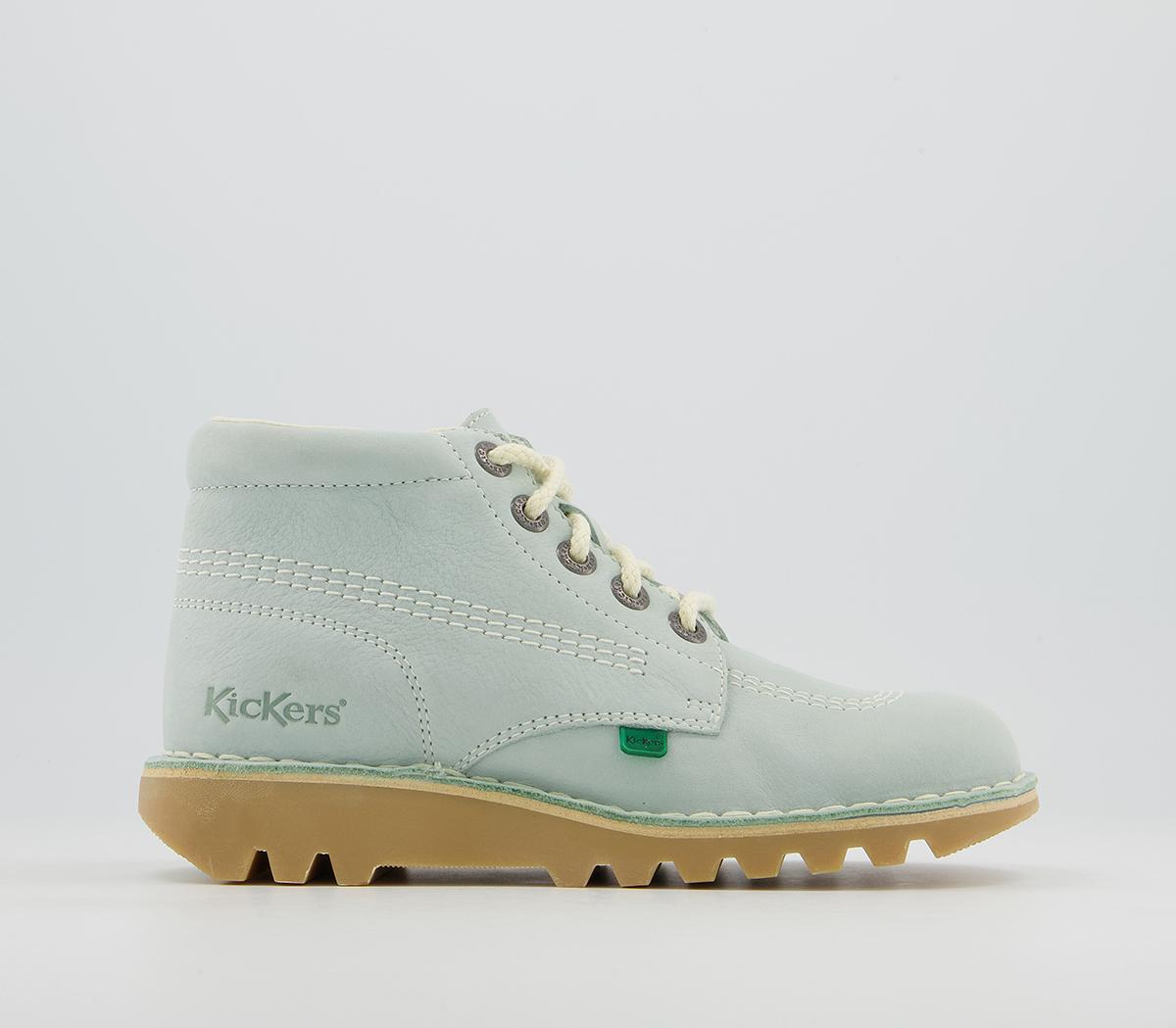 Green shop kickers boots