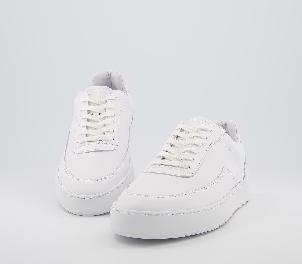 Filling Pieces Mondo 2.0 Ripple Trainers White Napa - Women's Premium ...