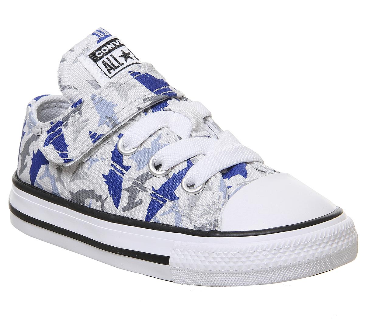 ConverseAll Star Low 1vlace TrainersPhoton Dust Rush Blue White Shark