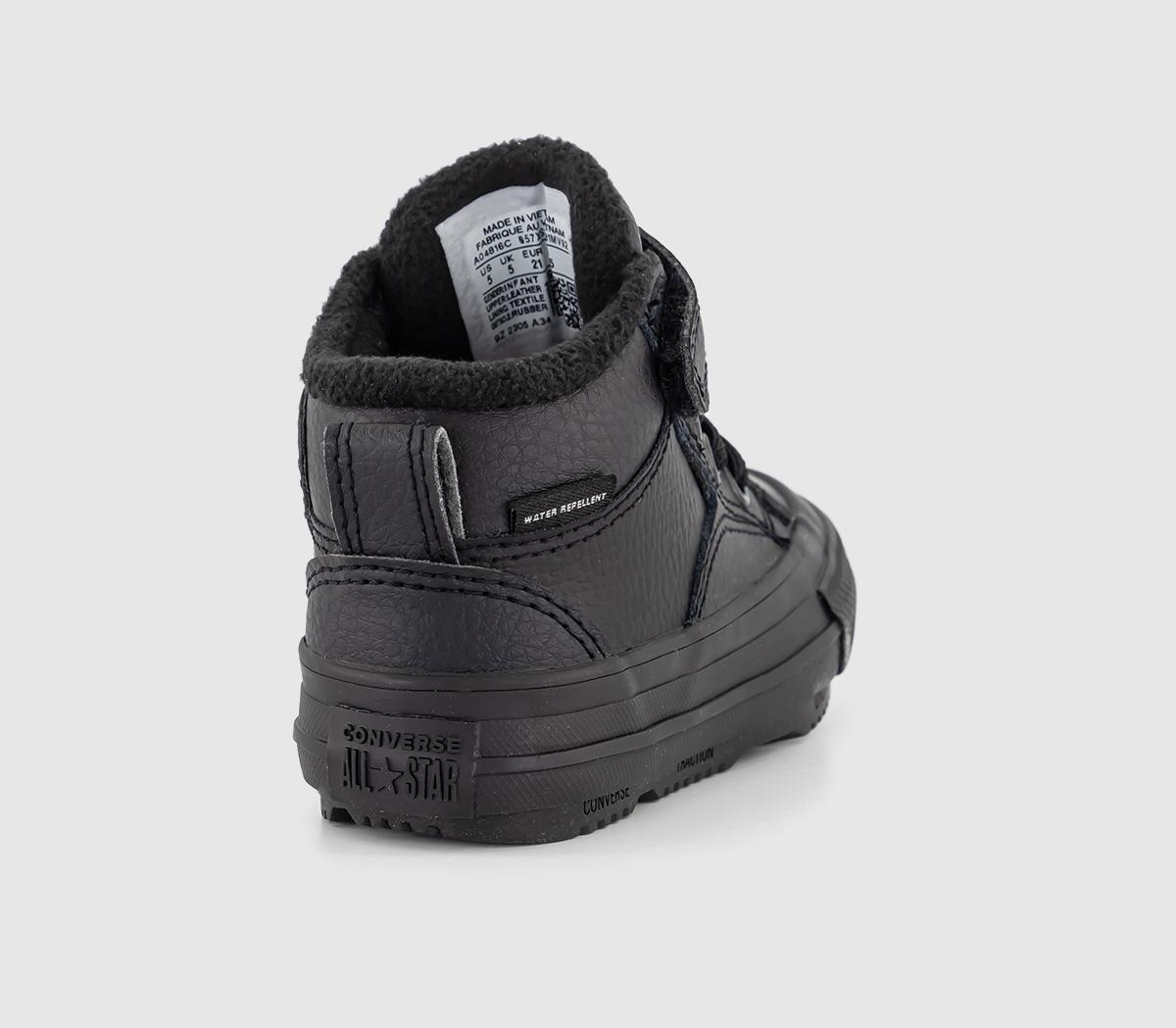 ConverseAll Star Hi 1vlace Infant Trainers Black