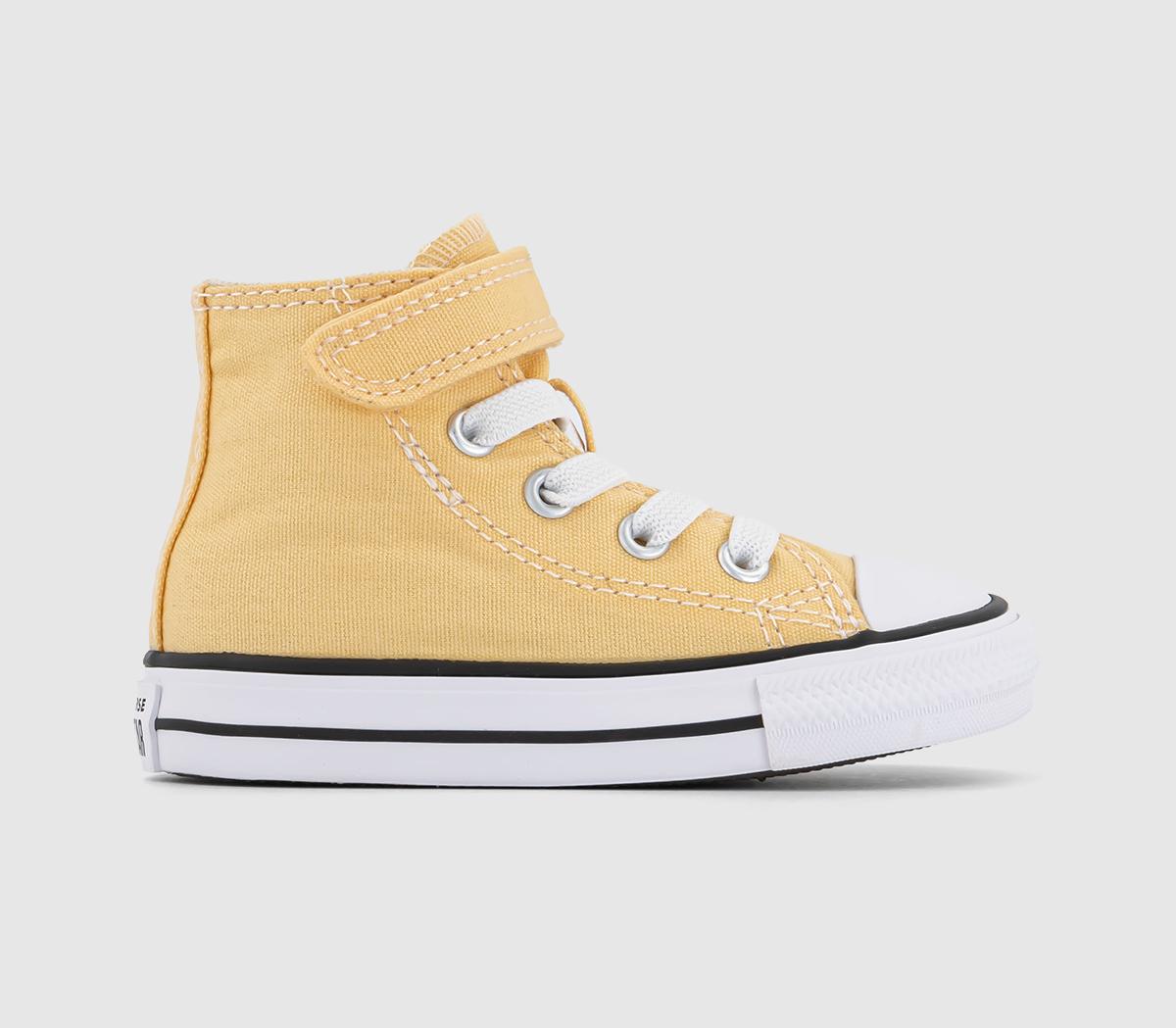 ConverseAll Star Hi 1VLace Infant TrainersAfternoon Sun White Black