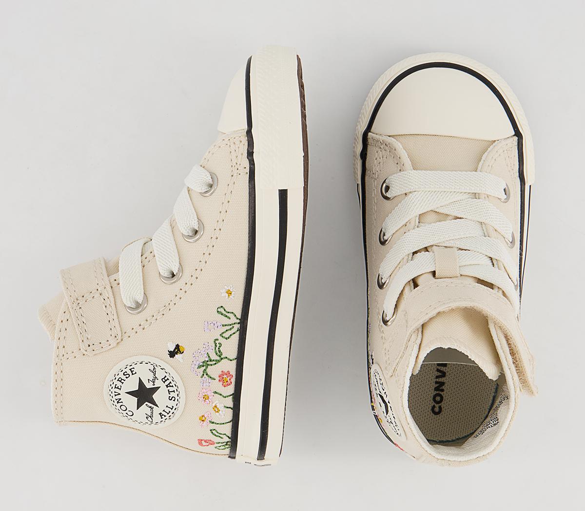 Converse All Star Hi 1vlace Trainers Converse All Star Hi 1vlace Trainers Natural Ivory White Black Things To Grow