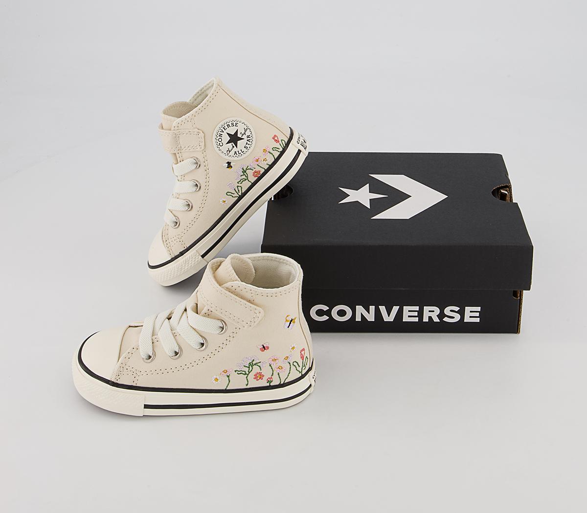 Converse All Star Hi 1vlace Trainers Converse All Star Hi 1vlace Trainers Natural Ivory White Black Things To Grow