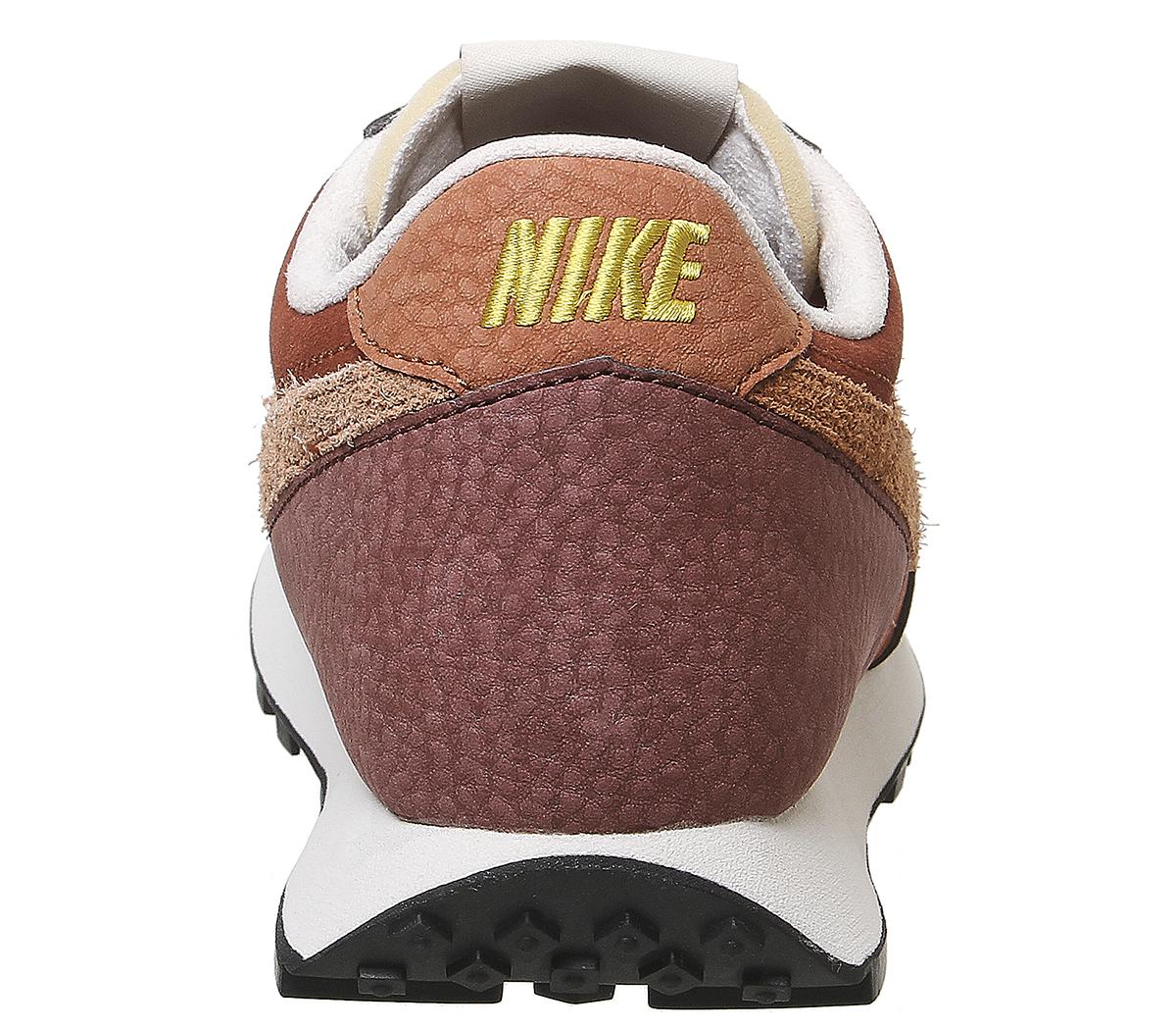 nike daybreak brown orange