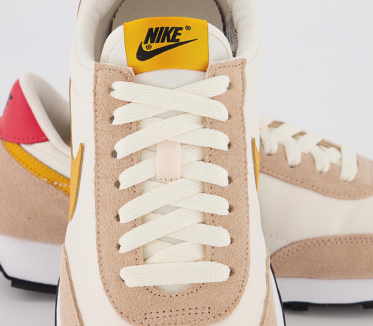 Nike Daybreak Trainers Nike Daybreak Trainers Ivory Pollen Rise Shimmer Red Black White