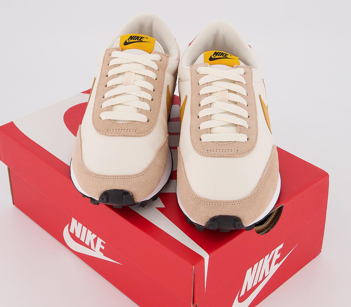 Nike Daybreak Trainers Nike Daybreak Trainers Ivory Pollen Rise Shimmer Red Black White