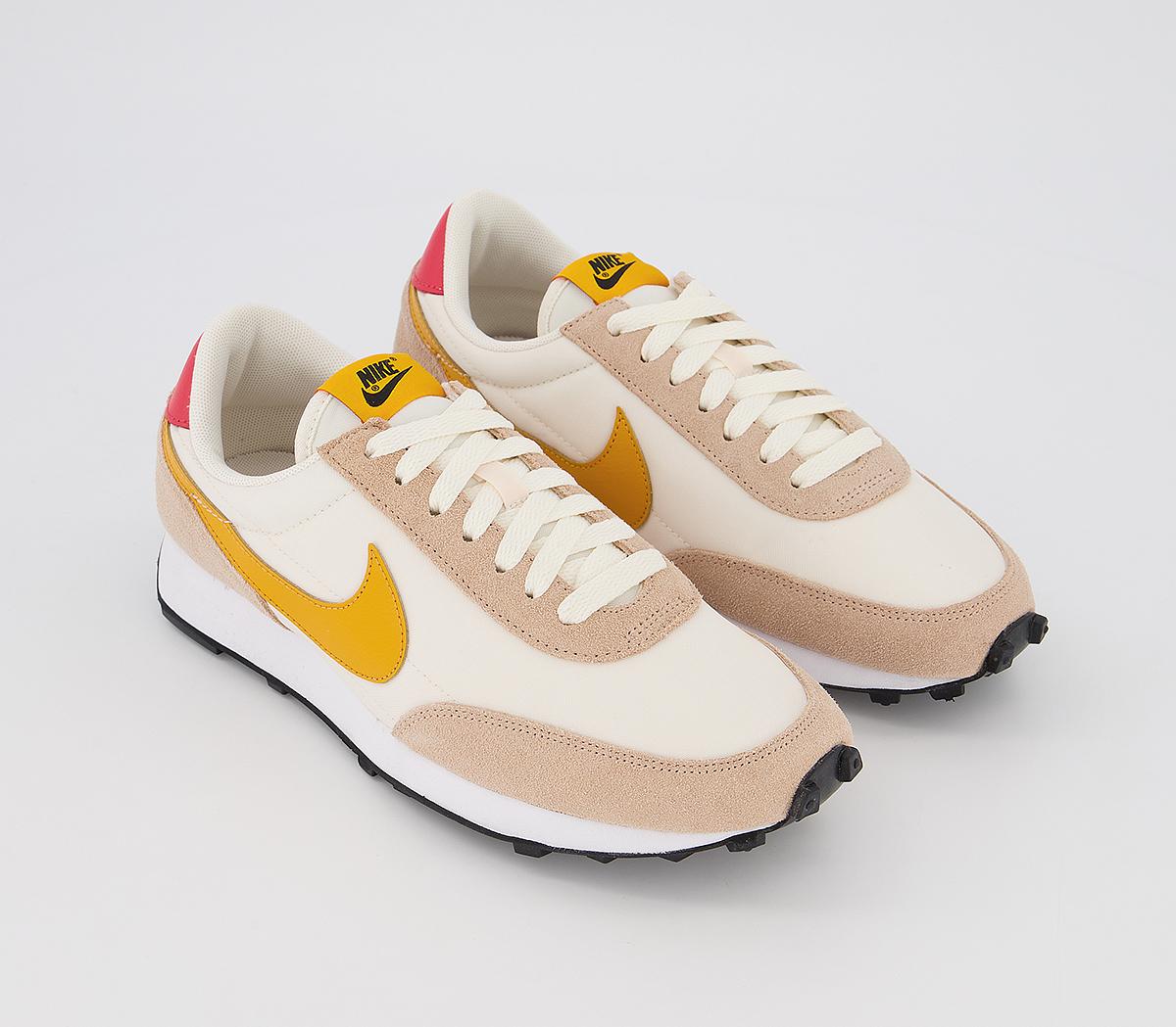 Nike Daybreak Trainers Nike Daybreak Trainers Ivory Pollen Rise Shimmer Red Black White