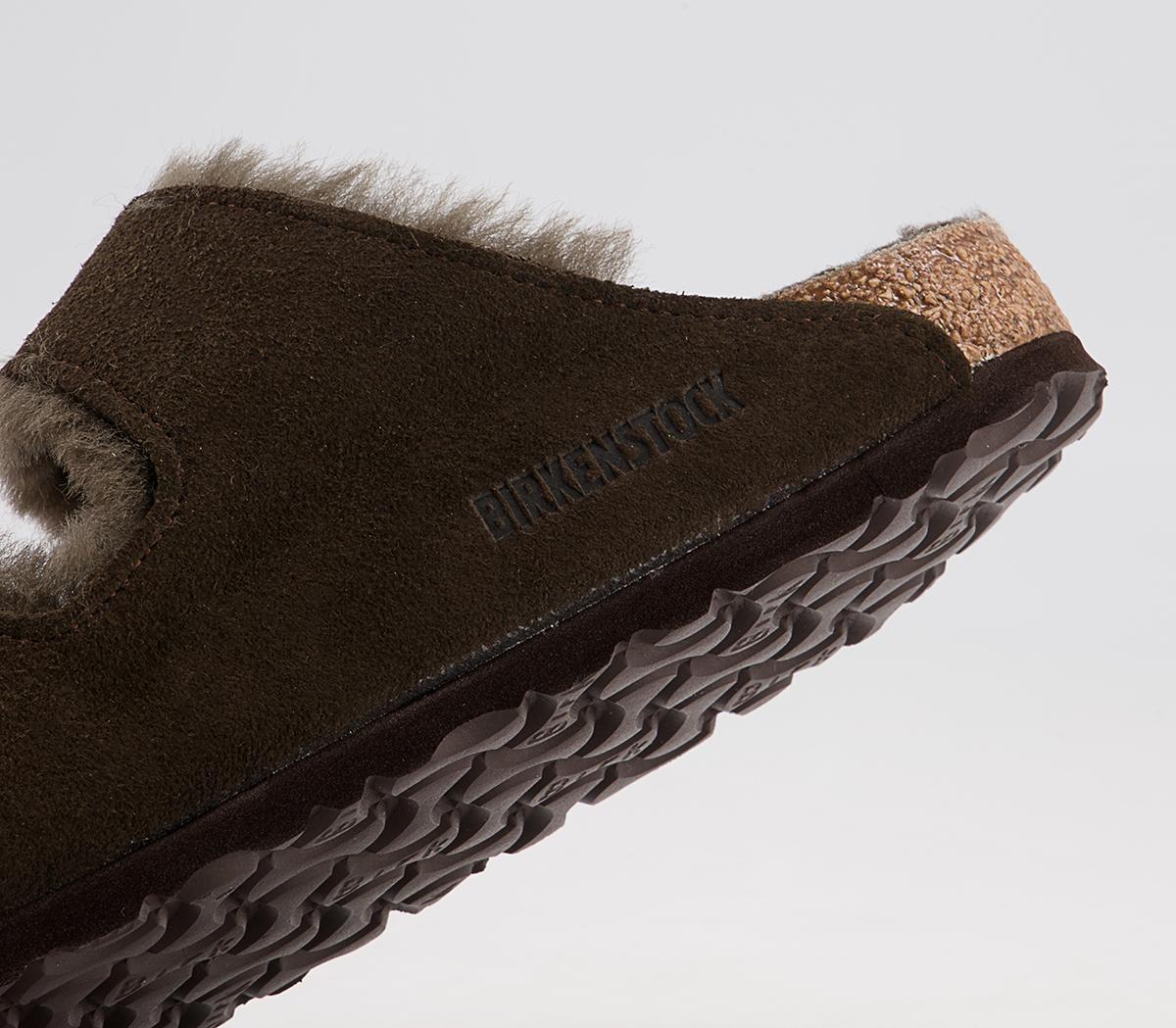 BIRKENSTOCK Arizona Shearling Sandals BIRKENSTOCK Arizona Shearling Sandals Mocha