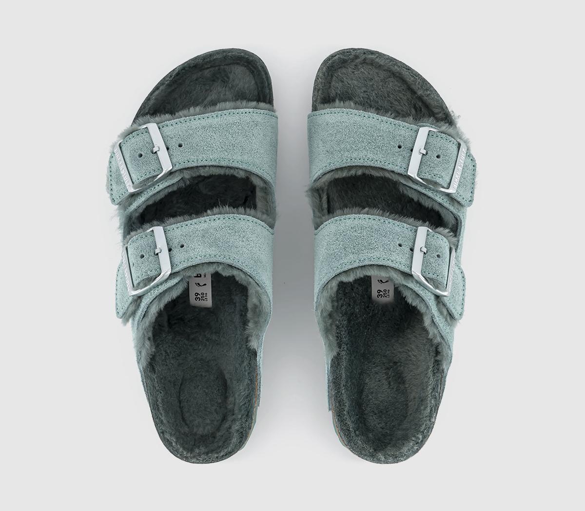 BIRKENSTOCKArizona Shearling Sandals Beryl