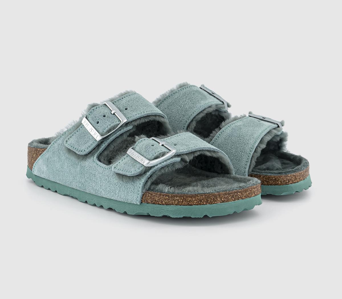 BIRKENSTOCKArizona Shearling Sandals Beryl