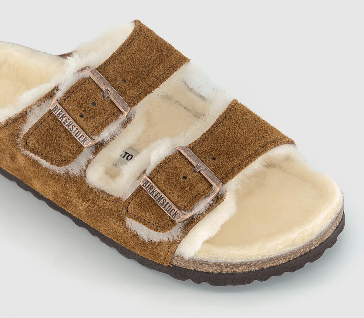 BIRKENSTOCKArizona Shearling Sandals BIRKENSTOCKArizona Shearling SandalsMink
