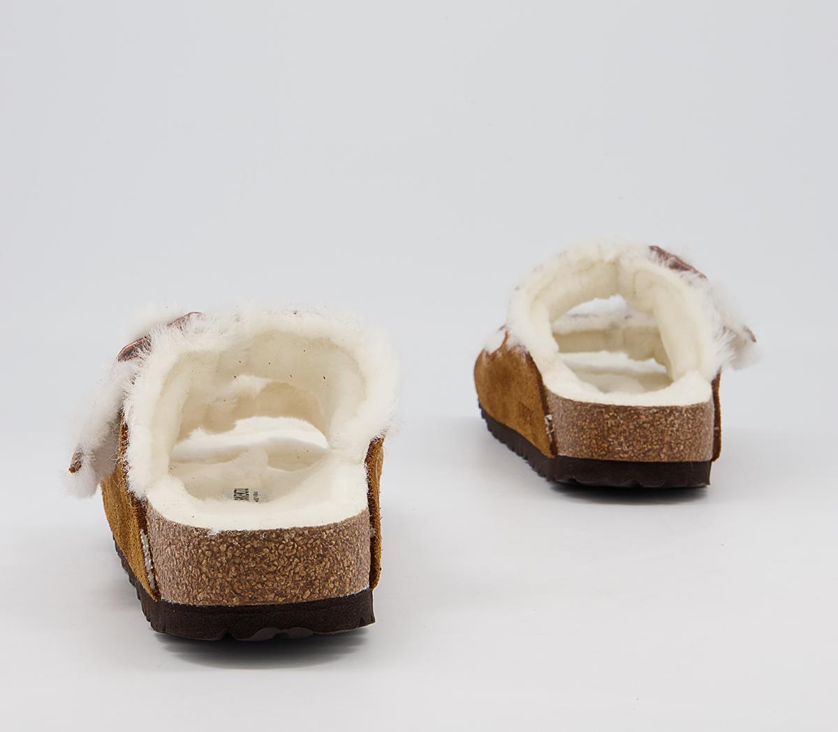 BIRKENSTOCK Arizona Shearling Sandals BIRKENSTOCK Arizona Shearling Sandals Mink