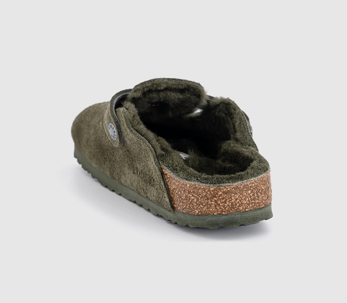 BIRKENSTOCK Boston Shearling Clogs BIRKENSTOCK Boston Shearling Clogs Thyme