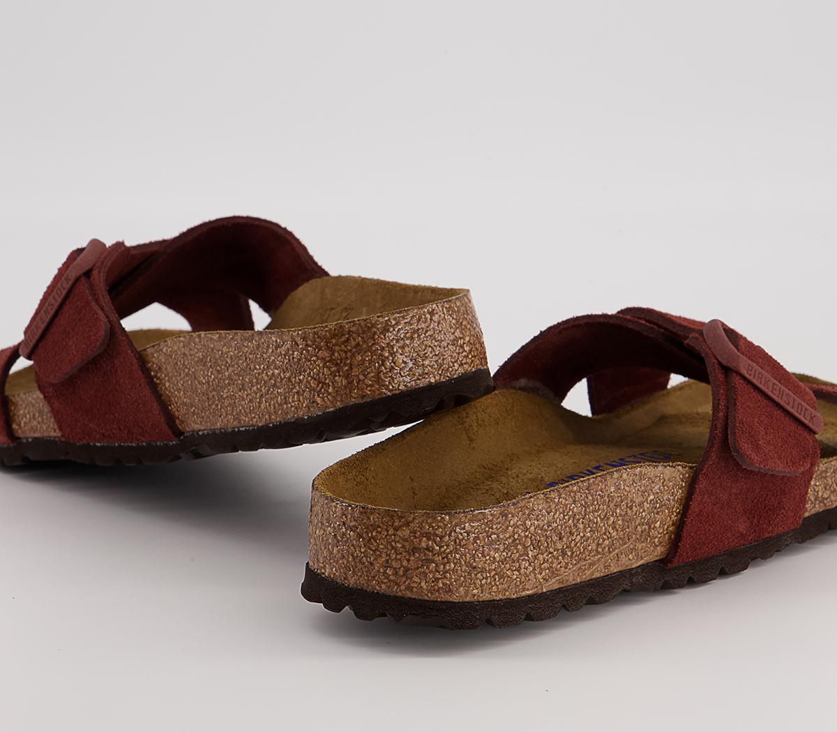 BIRKENSTOCK Siena Cross Strap Sandals BIRKENSTOCK Siena Cross Strap Sandals Chocolate