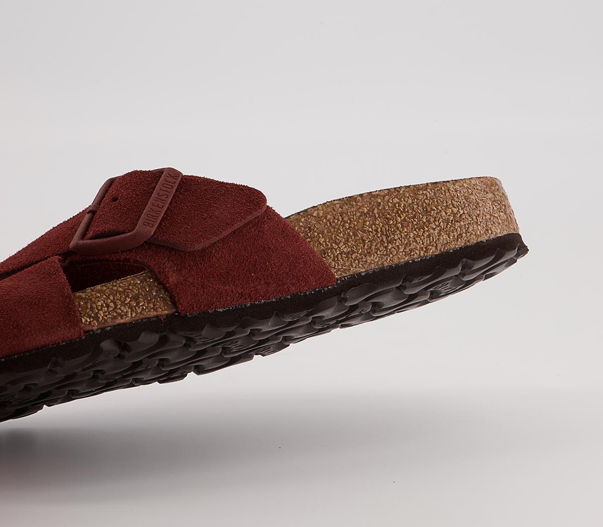 BIRKENSTOCK Siena Cross Strap Sandals BIRKENSTOCK Siena Cross Strap Sandals Chocolate