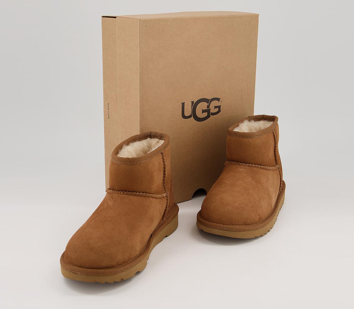 UGG Classic Kids Mini II Boots UGG Classic Kids Mini II Boots Chestnut