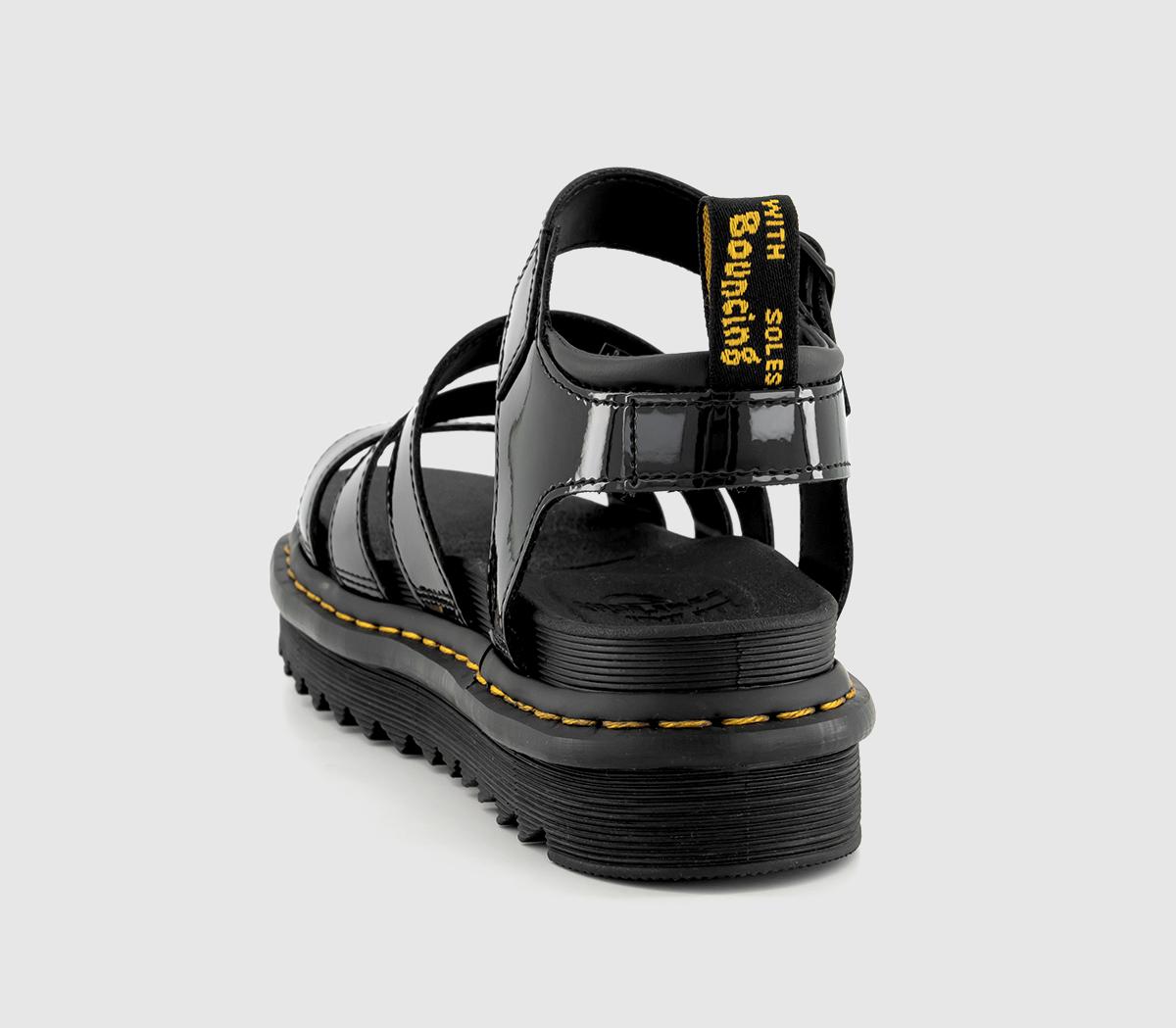 Dr. MartensBlaire Sandals Black Patent