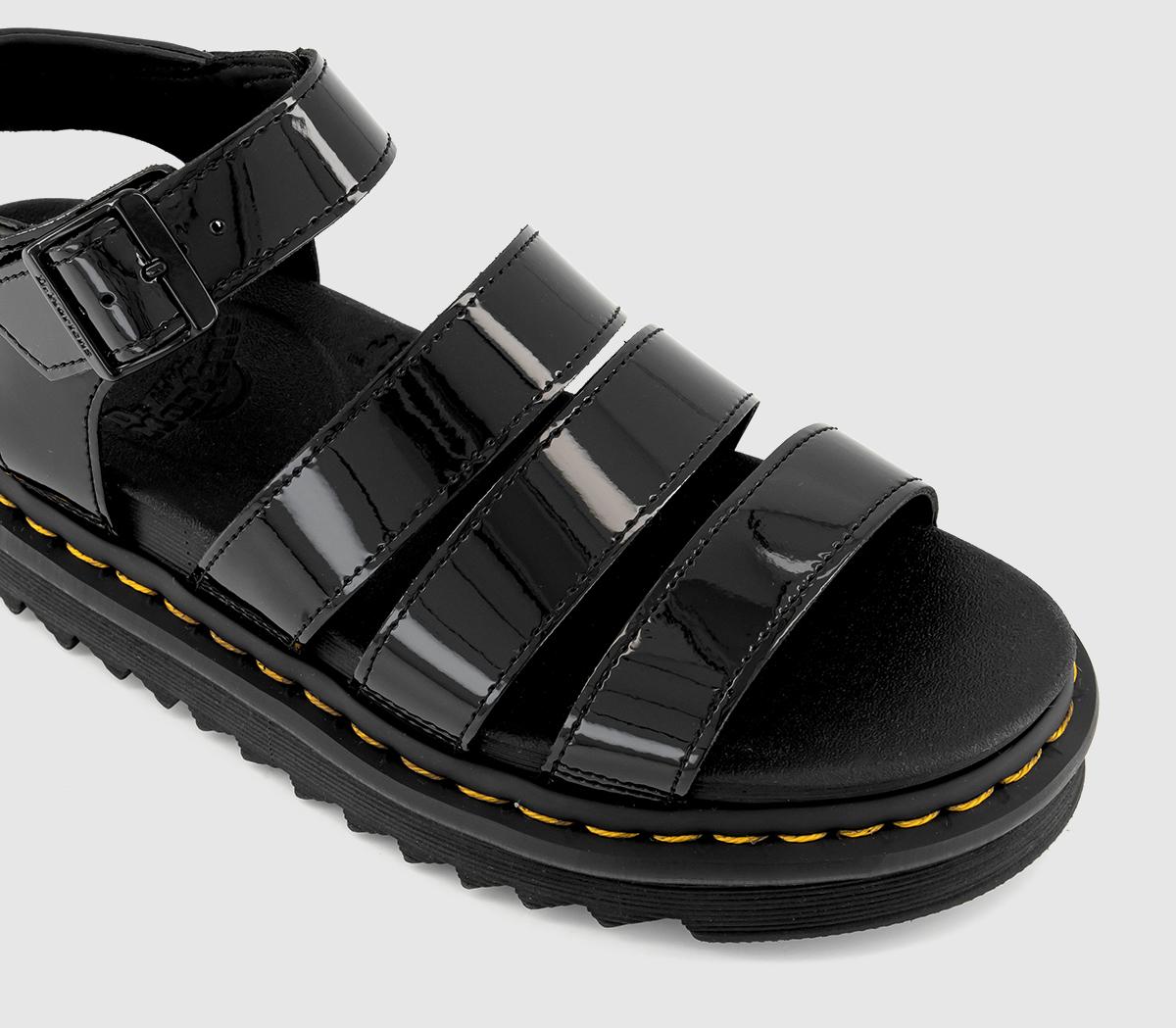 Dr. MartensBlaire Sandals Black Patent