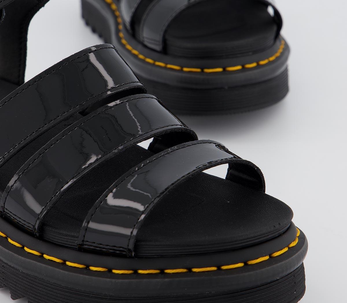 Dr. MartensBlaire Sandals Black Patent