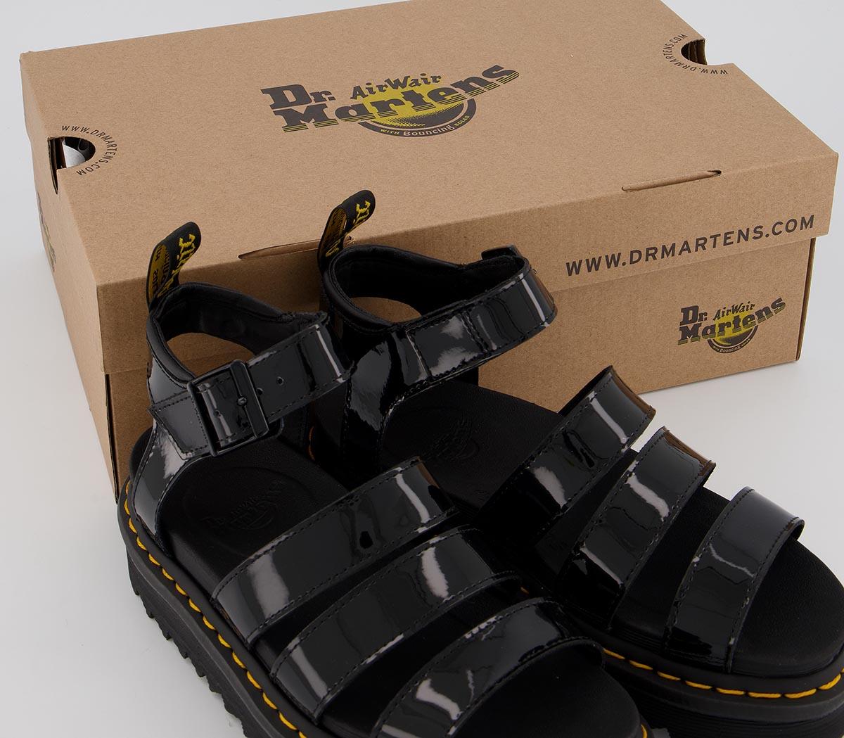 Dr. MartensBlaire Sandals Black Patent