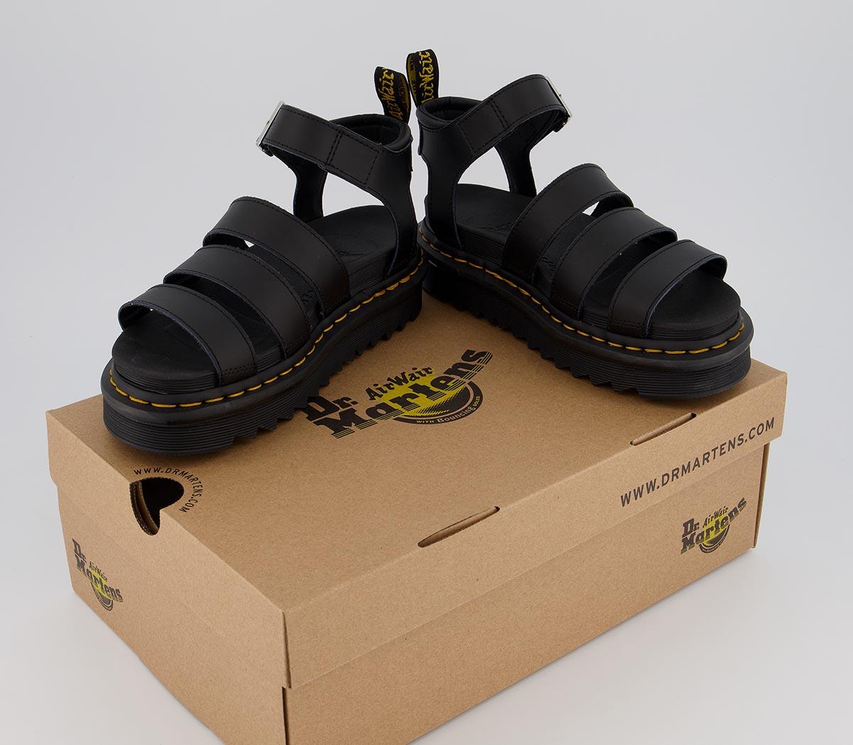 Dr. Martens Blaire Sandals Black Hydro - Women’s Sandals