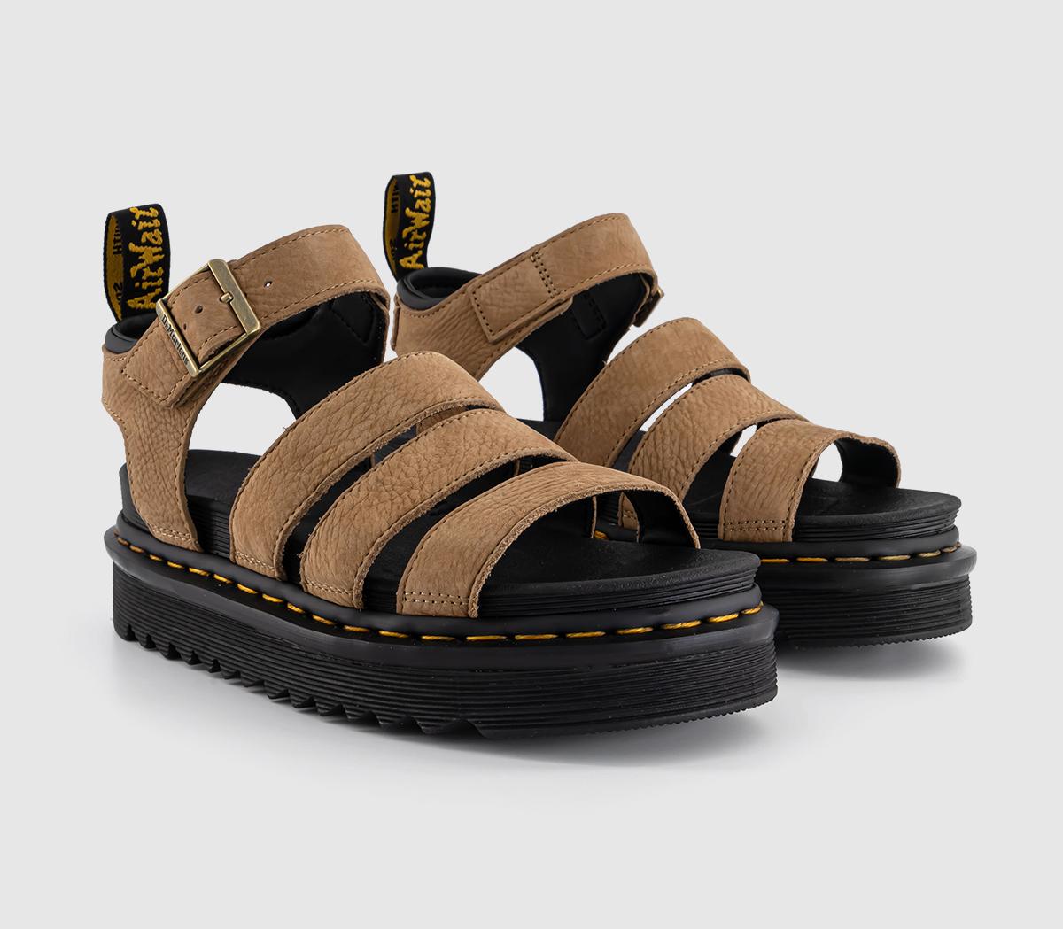 Dr. Martens Blaire Sandals Savannah Tan - Women’s Sandals