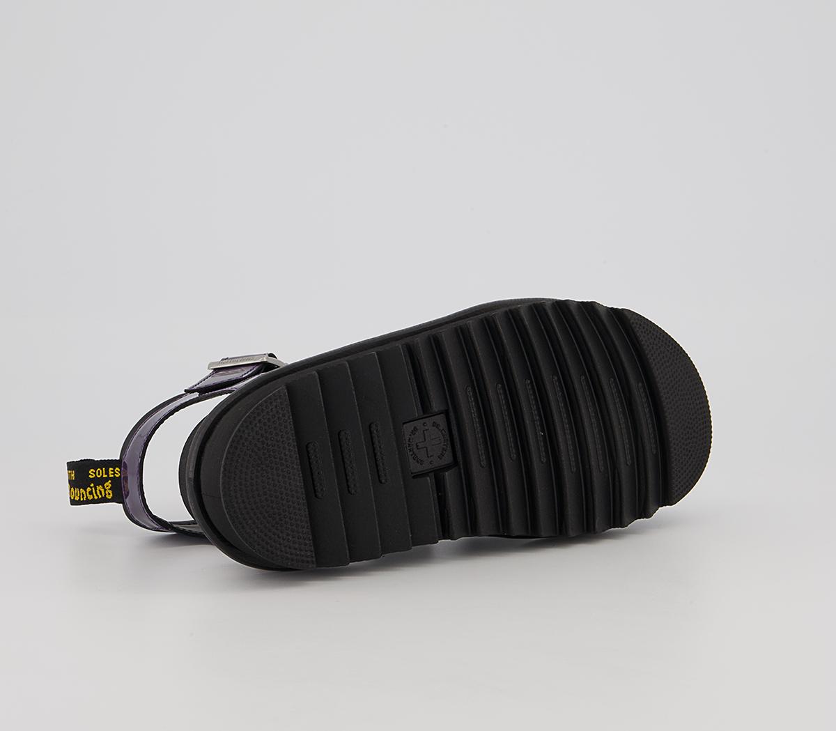 Dr. Martens Blaire Sandals Dr. Martens Blaire Sandals Blackcurrant Patent Lamper