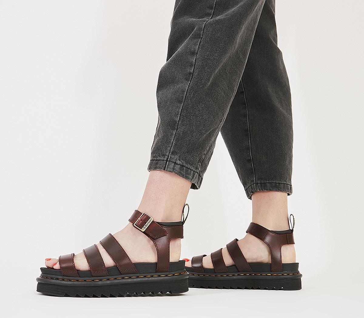 Doc marten store brown sandals