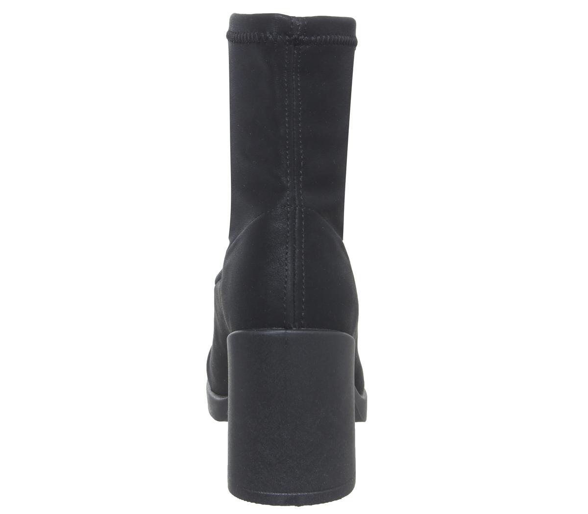 OFFICEArtichoke- Sock Boot Square ToeBlack