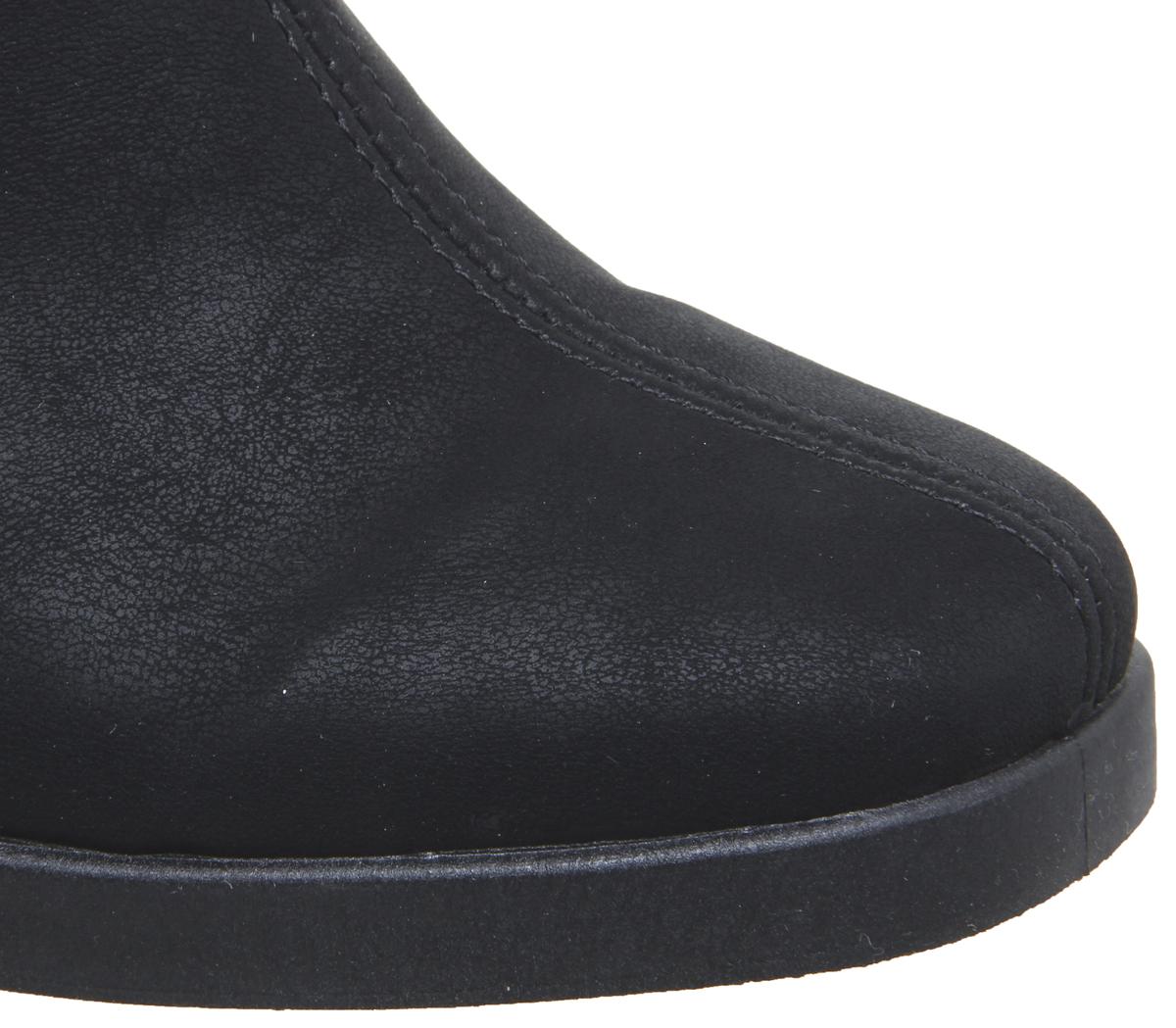 OFFICEArtichoke- Sock Boot Square ToeBlack