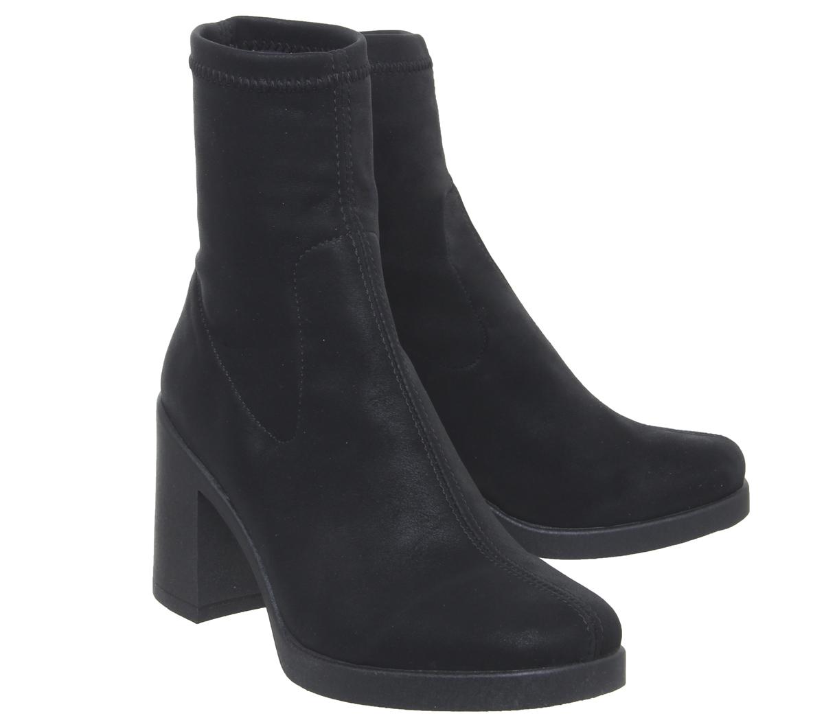 OFFICEArtichoke- Sock Boot Square ToeBlack