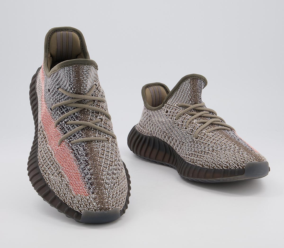 adidas Yeezy Yeezy Boost 350 V2 Trainers Ash Stone Unisex Sports