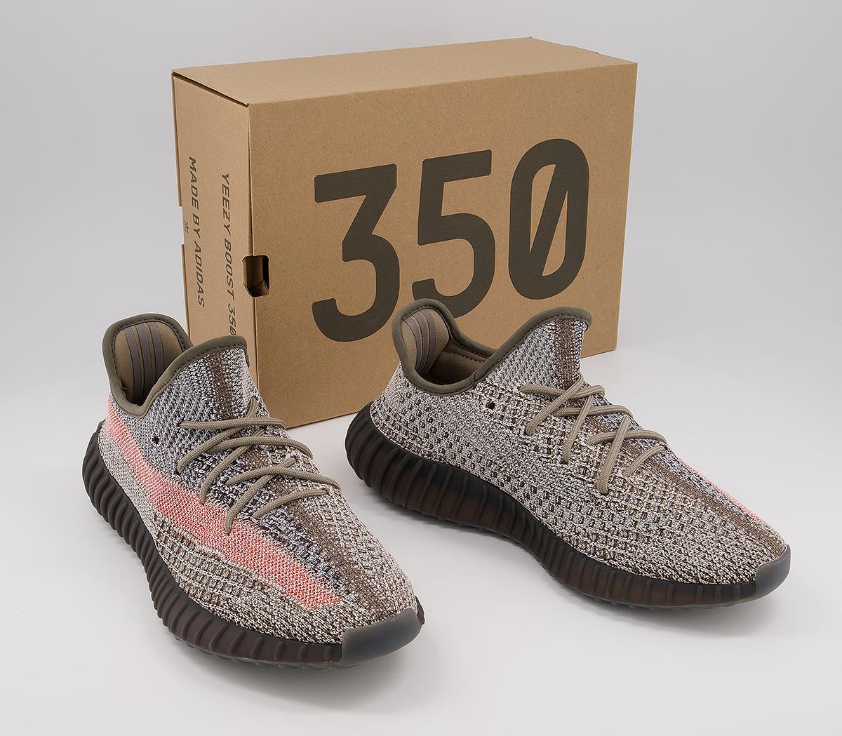 adidas Yeezy Yeezy Boost 350 V2 Trainers Ash Stone Unisex Sports