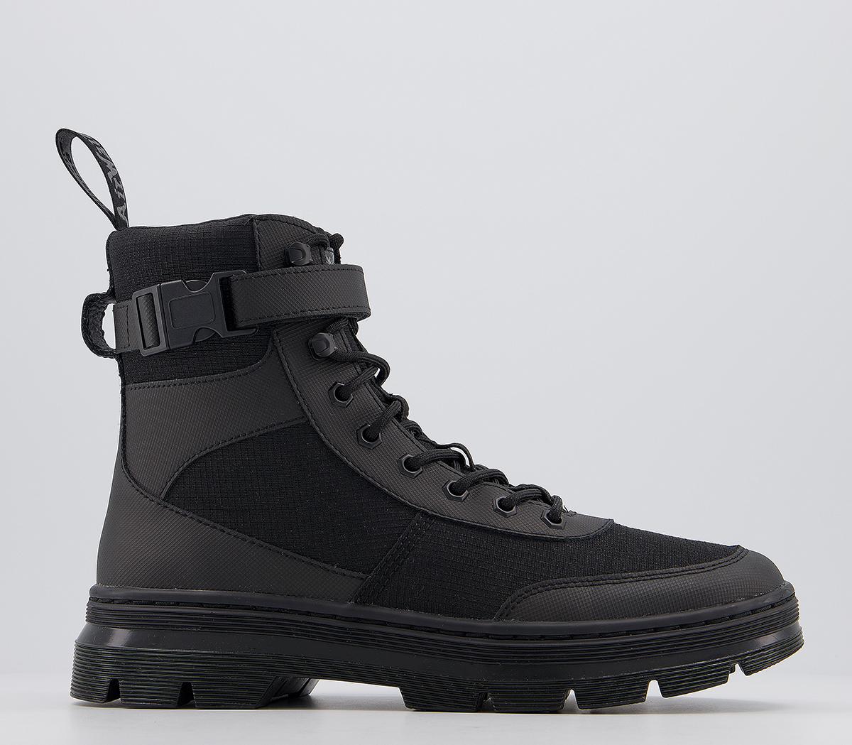 Dr martens combs tech outlet tie boots in black