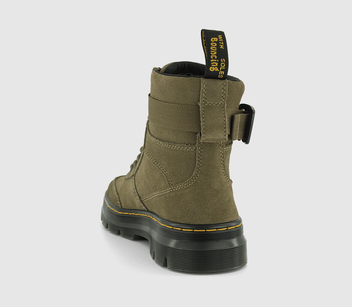 Dr. MartensCombs Tech BootsDms Olive Eh Suede