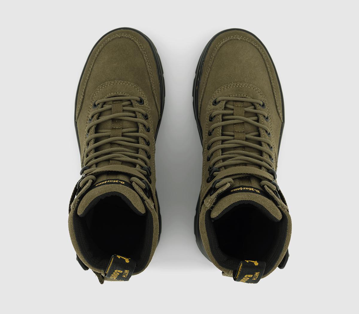 Dr. MartensCombs Tech BootsDms Olive Eh Suede