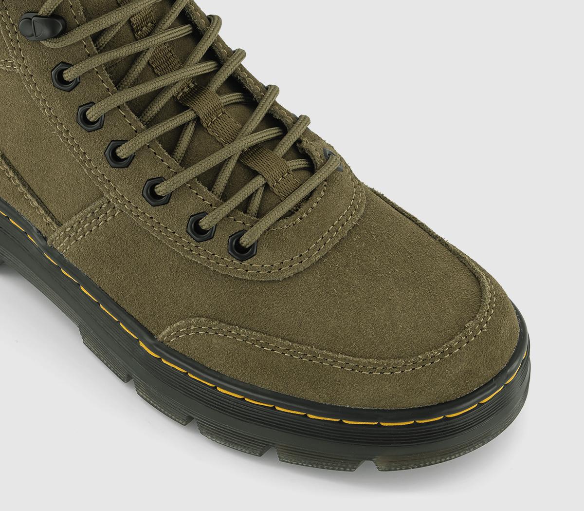 Dr. MartensCombs Tech BootsDms Olive Eh Suede