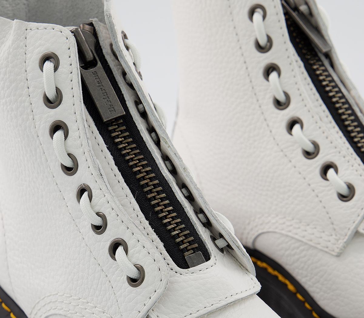 Dr. Martens Sinclair Zip Boots Dr. Martens Sinclair Zip Boots White