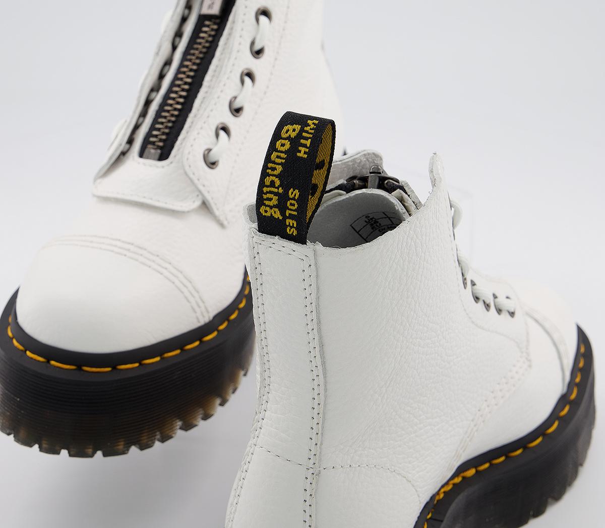 Dr. Martens Sinclair Zip Boots Dr. Martens Sinclair Zip Boots White