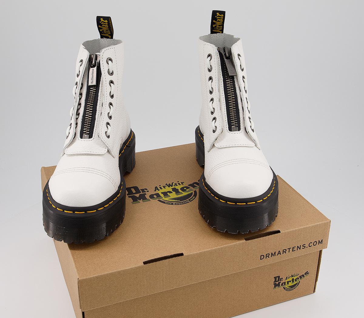 Dr. Martens Sinclair Zip Boots Dr. Martens Sinclair Zip Boots White