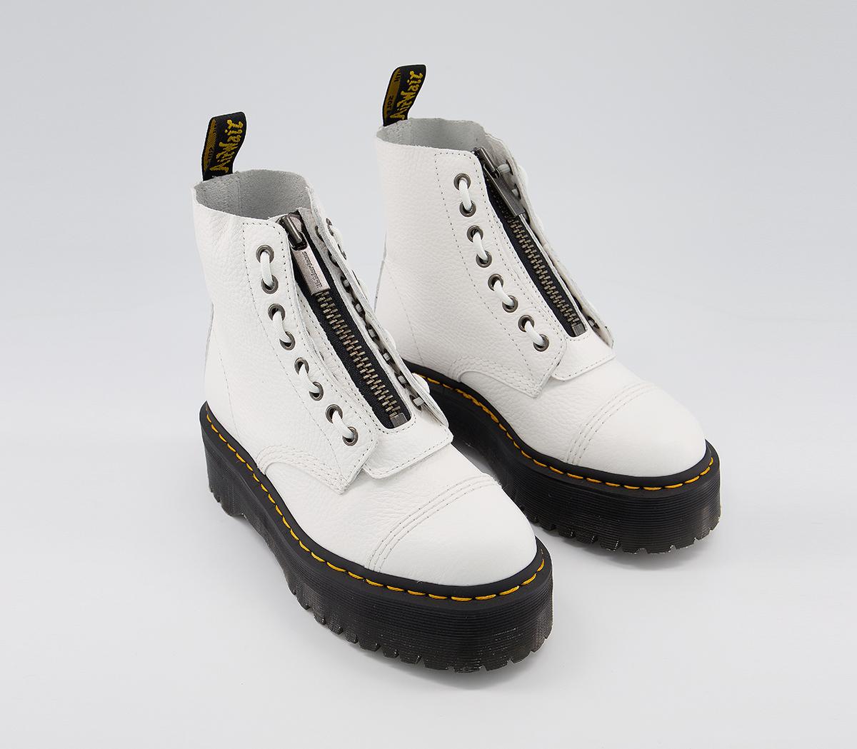 Dr. Martens Sinclair Zip Boots Dr. Martens Sinclair Zip Boots White